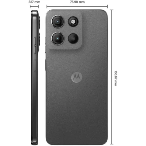 Smartphone Motorola Moto G15 256GB 12GB RAM Boost Câmera 50MP com AI Tela 6.7" NFC - Grafite